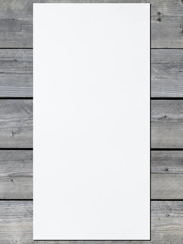 Matte White to Black