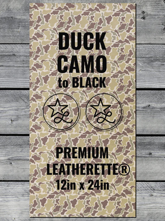 Duck Camo to Black