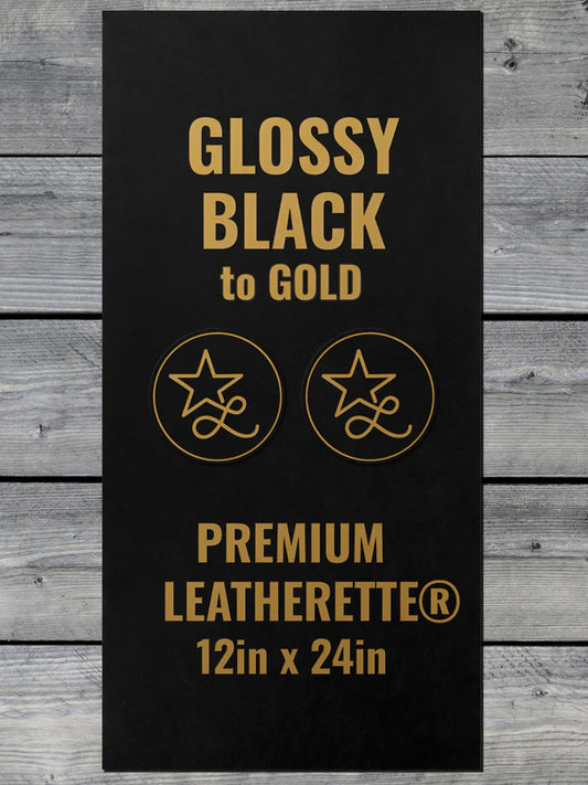 Glossy Black to Gold