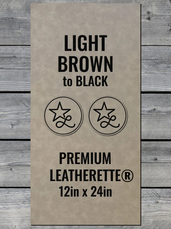 Light Brown to Black