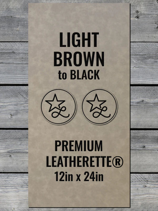 Light Brown to Black