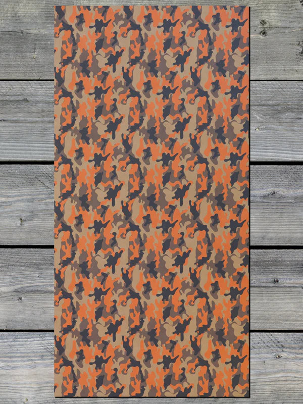 Orange Camo to Black