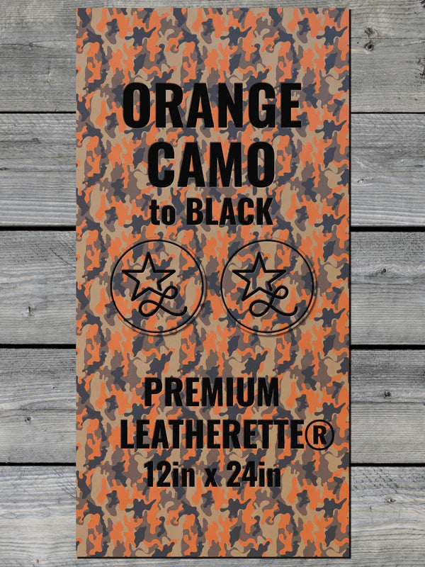 Orange Camo to Black