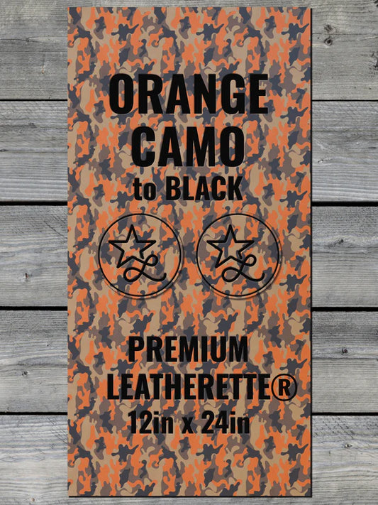 Orange Camo to Black