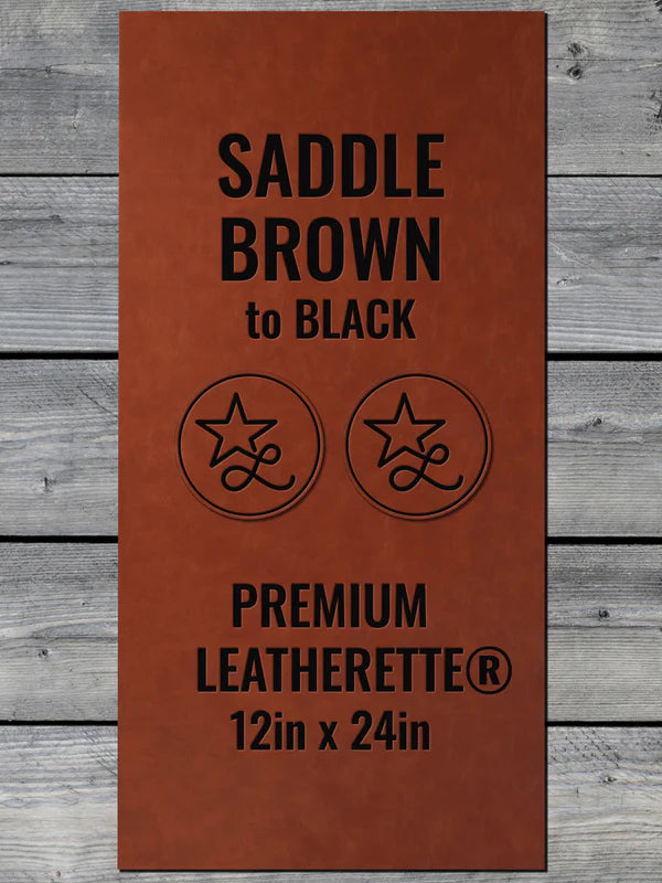 Saddle Brown to Black